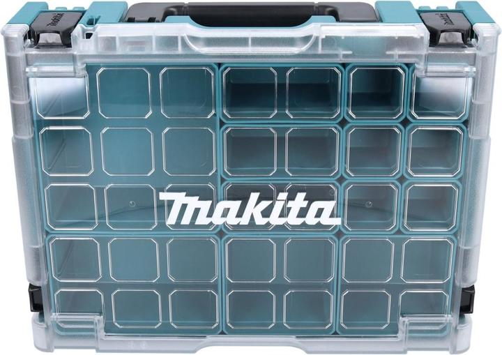 Actual product image Makita MAKPAC 1 Organiser Set 2x small parts case 395 x 295 x 110 mm ( 2x 191X80-2 ) with 13x