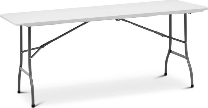 Actual product image Royal Catering Folding Table - 1,800 x 750 x 740 mm - - 150 kg - inside/outside - White (74 cm)
