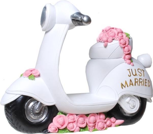 Produktbild UdoS Spardose Motorroller Just Married