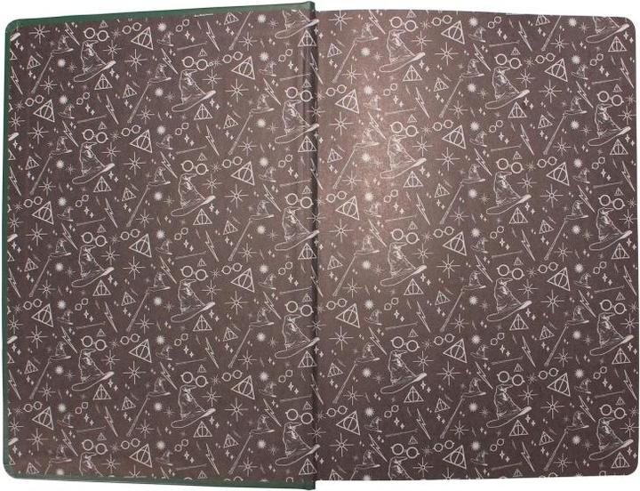 Image du produit Harry Potter : Serpentard A5 Flex Notebook (A5, À rayures, Couverture rigide)