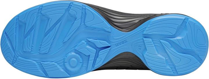 Produktbild Uvex Safety 6829748 Sicherheitshalbschuh S1 Schuhgrösse (EU): 48 Blau, Schwarz 1 Paar (S1, 48)