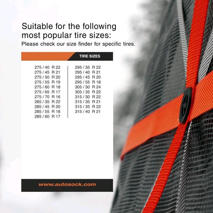 Actual product image Autosock WinterNotfahrhilfe