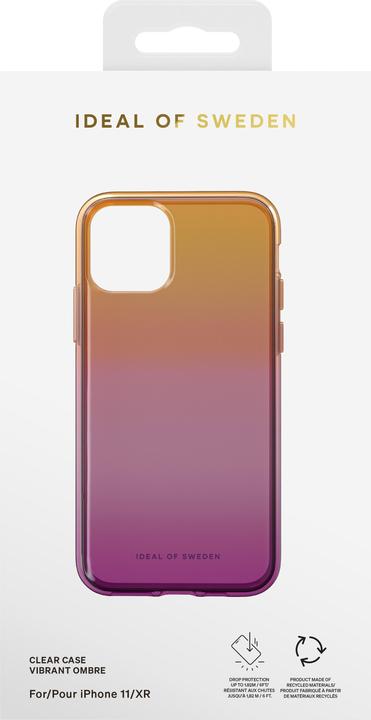 Produktbild iDeal Of Sweden Designer Hard-Cover Vibrant Ombre clear (Apple iPhone XR, Apple iPhone 11)