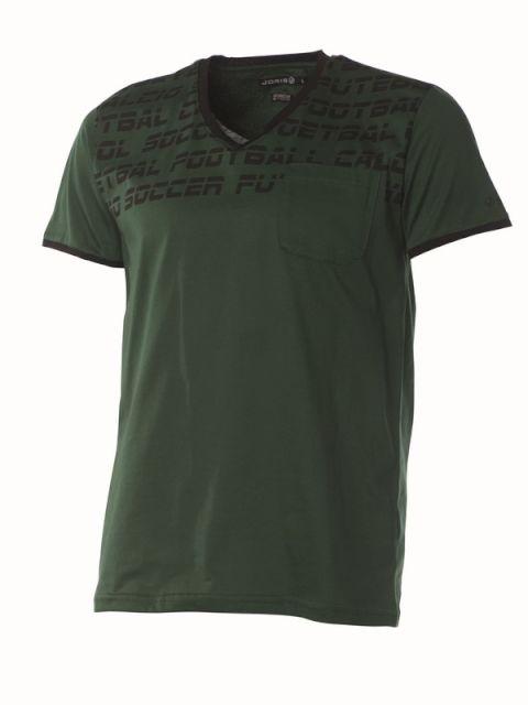 Produktbild Tricorp 106002BottlegrM Joris T-Shirt V-Neck (M)
