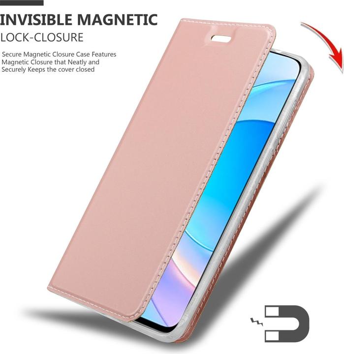 Actual product image Cadorabo Classy Book Case for Honor 50 LITE (Honor 50 Lite)