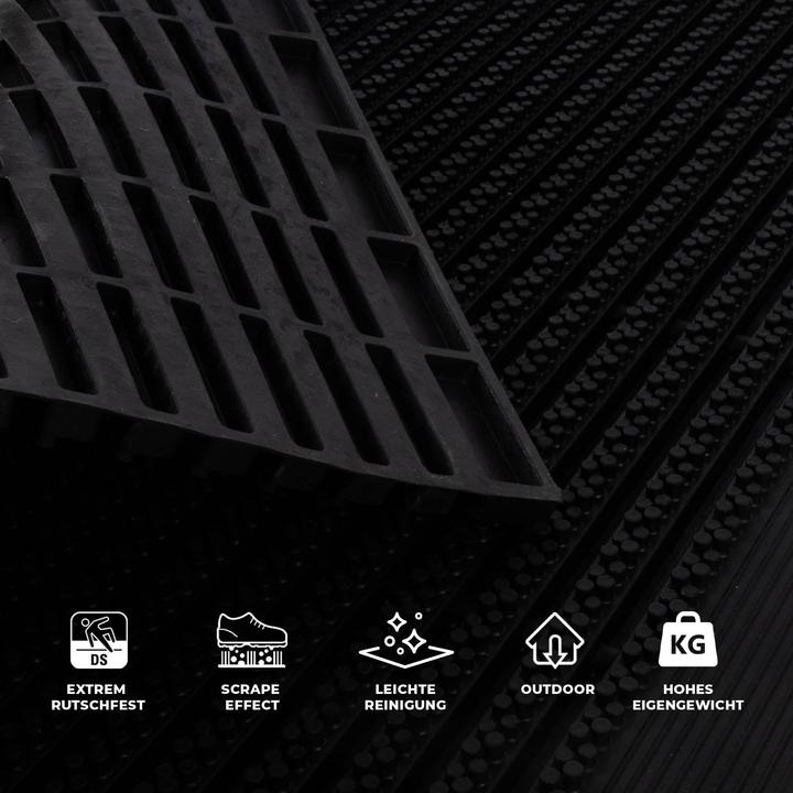 Actual product image Karat Gummi-Türmatte (60 x 90 cm)