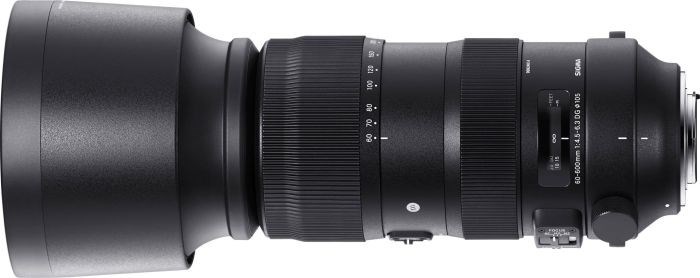 Actual product image Sigma 60-600mm F4.5-6.3 DG OS HSM | Sports, Canon EF (Canon EF, Canon EF-S, full size, APS-C / DX)