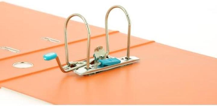 Produktbild Elba Ordner rado star, Rückenbreite: 80 mm, orange, DIN A4 Einband aussen (A4, 80 mm, 1 Stück)