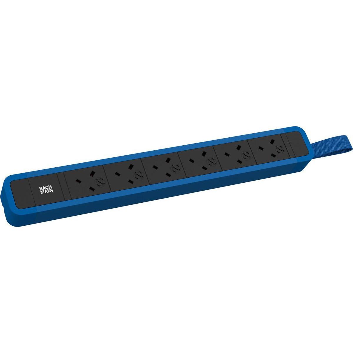 Bachmann, Steckdosenleiste, BACH Steckdosenleiste (6 x, BS 1363, CEE 7/3, 2 m)