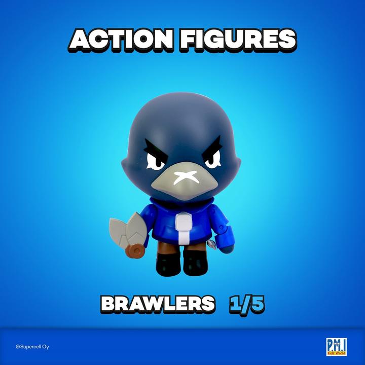 Immagine prodotto Pmi Kids World BRAWL STARS S1 ACTION FIGURES 11cm - CROW