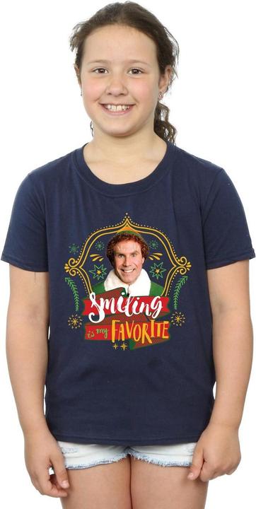 Immagine prodotto Elf Buddy Smiling Maglietta Ragazze (140, 146)