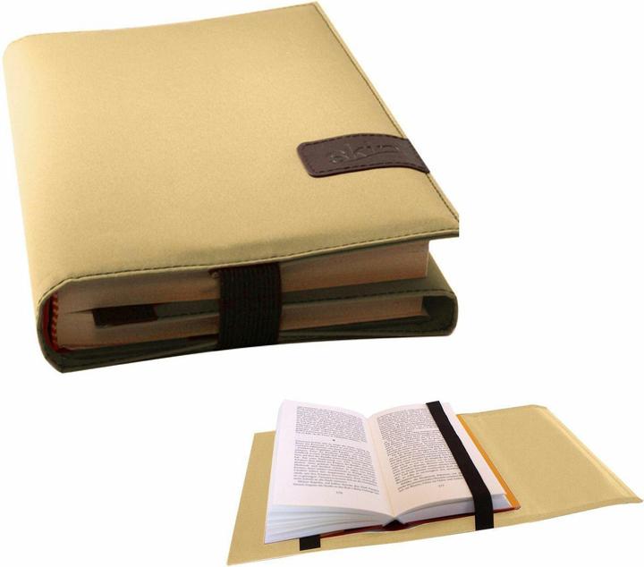 Barth & Bauer BookSkin Multifunktionshülle elfenbein-beige, Buchhülle