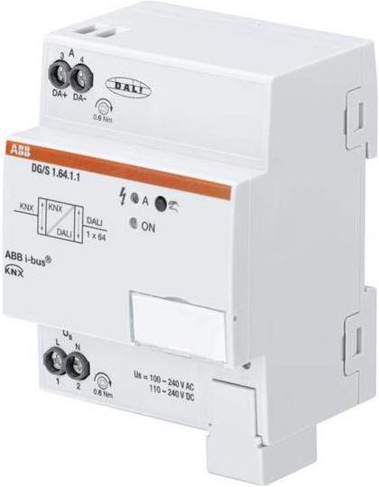 Actual product image ABB DG/S1.64.1.1 DALI Gateway, Basic, 1-gang, REG