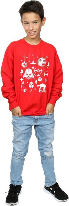 Actual product image Star Wars Boys Christmas Decorations Sweatshirt (152, 158)