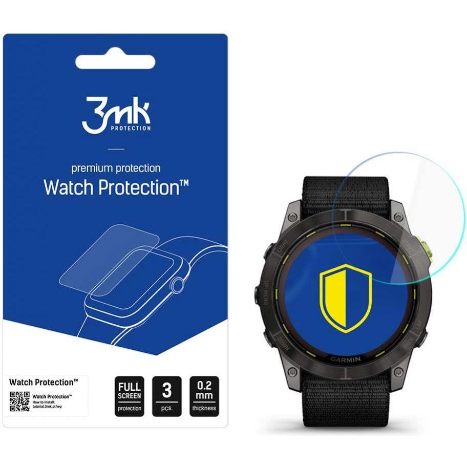 3MK Watch Protection FlexibleGlass Lite do Garmin Enduro 2 51mm, Smartwatch Zubehör