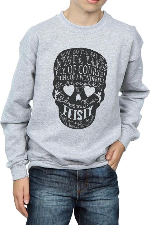 Immagine prodotto Disney Tinker Bell Skull Felpa Ragazzi (152, 158)