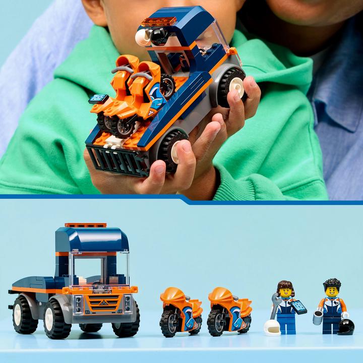 Actual product image LEGO Motorradtransporter (LEGO City)