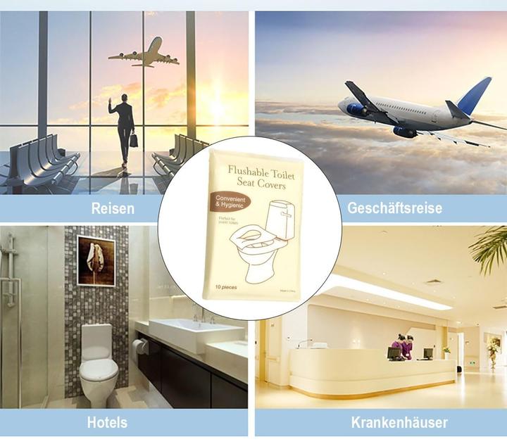 Produktbild Swissdetector Bezüge - Einweg-Toilettensitzabdeckungen 60 Stk (Hygieneprodukt)