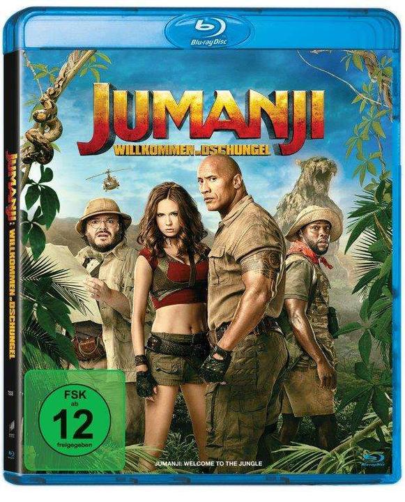 Image du produit Jumanji : Bienvenue dans la jungle - BR (Blu-ray, 2017, Allemand)