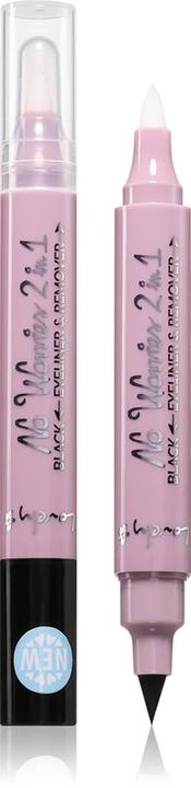 Lovely No Worries 2in1 Eyeliner Remover Double-Sided Eye Liner In Brown (Brown)