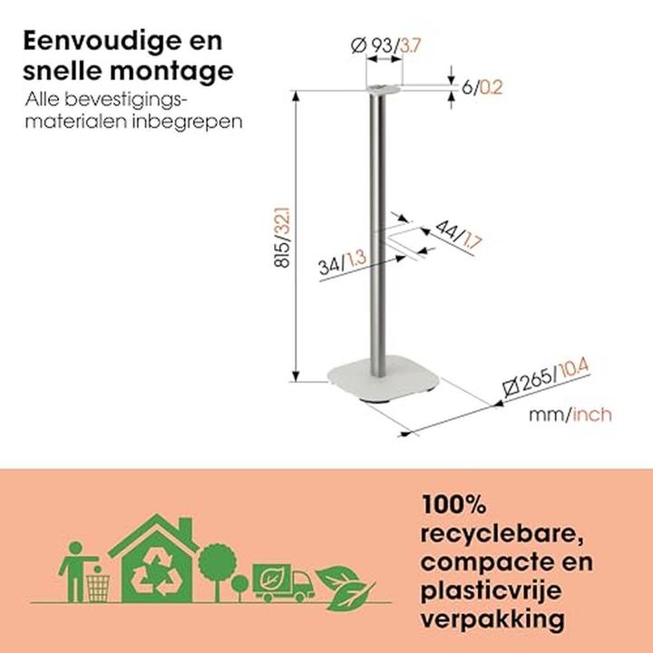 Actual product image Vogels SFS 4113 for Sonos Era 100 (1 pcs., Stand, Not movable)