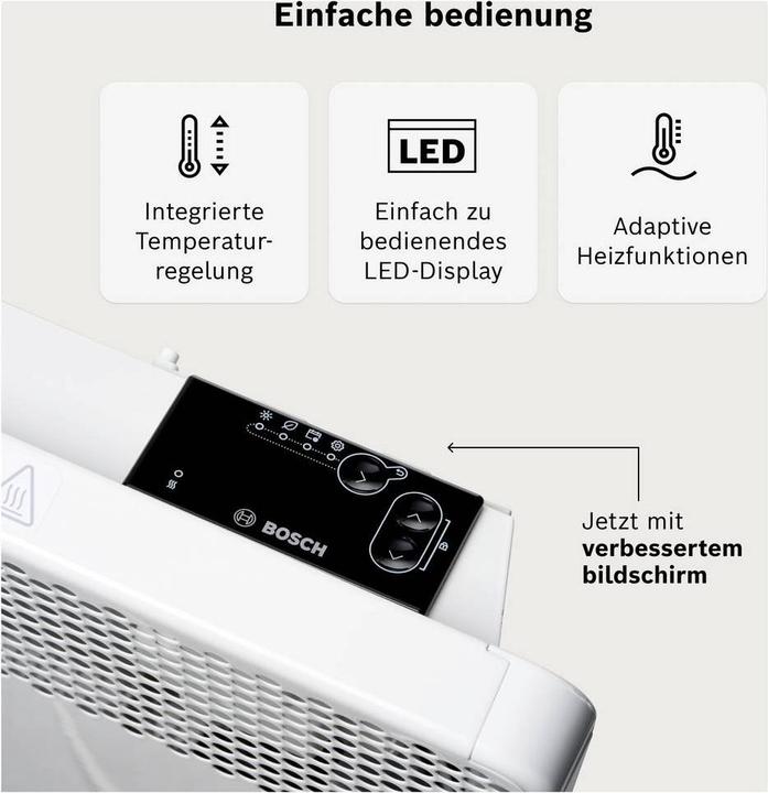 Image du produit Bosch Hausgeräte Heat Convector HC 4000-10 Thermotechnik Heat Convector HC 4000- (1000 W)