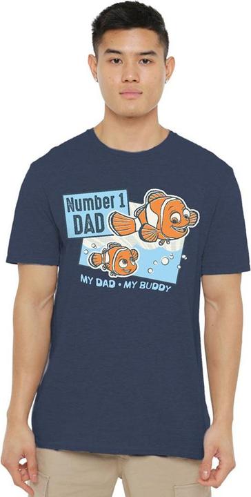 Produktbild Finding Nemo Number 1 Dad TShirt meliert (S)