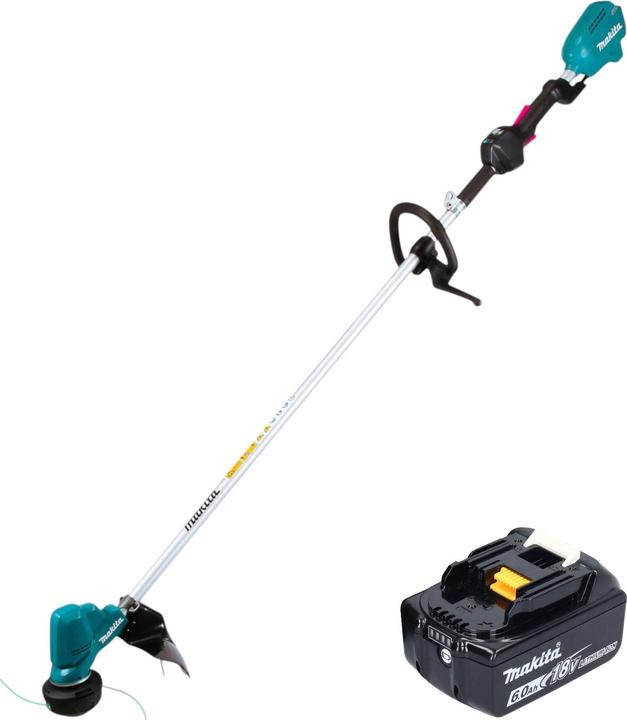 Actual product image Makita DUR 190 LGX9 Akku Rasentrimmer 18 V 300 mm Brushless + 1x Akku 6,0 Ah - ohne Ladegerät