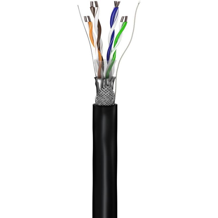 Thumbnail - Goobay Netzwerkkabel (SF/UTP, CAT5e, 100 m), Netzwerkkabel