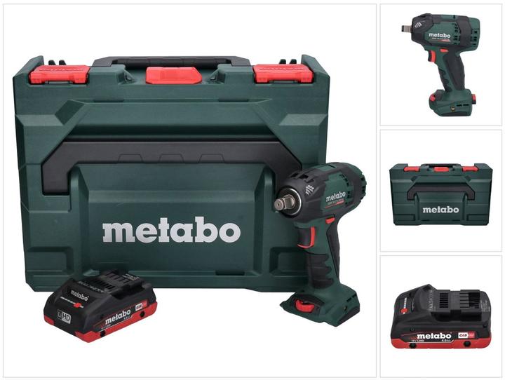 Produktbild Metabo SSW 18 LTX 300 BL Akku Schlagschrauber 18V 480Nm 1/2" Brushless ( 602395840 ) + 1x Akku 4,0Ah