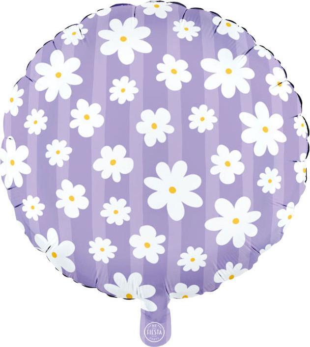 Produktbild Globos Europe 18 Zoll runde Folienballons Gänseblümchen