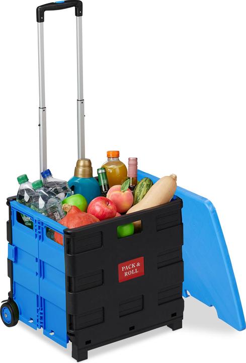 Produktbild Relaxdays Einkaufstrolley