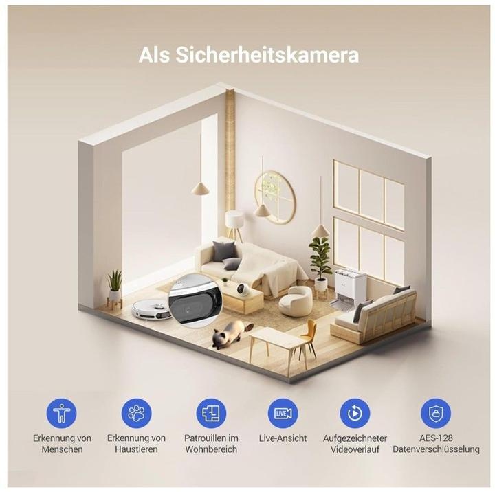 Actual product image EZVIZ RS20 Pro (7200 Pa, Wiping pads (rotating))