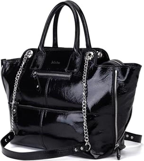 Actual product image Kate Moss Leather Shoulder Bag with Practical Strap