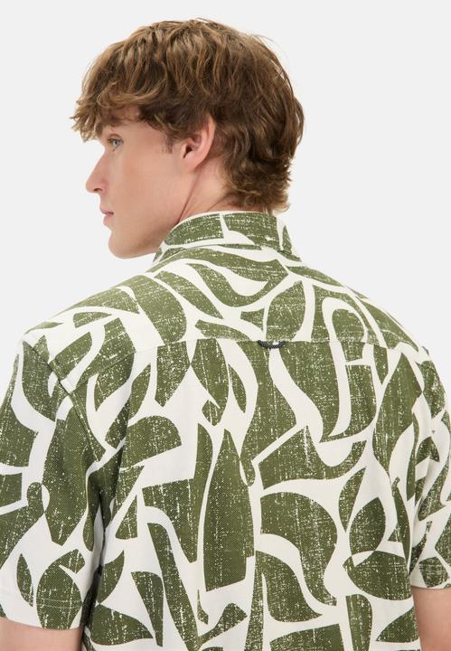 Produktbild Camel Active Kurzarm-Hemd aus Piqué-Baumwolle (4XL)