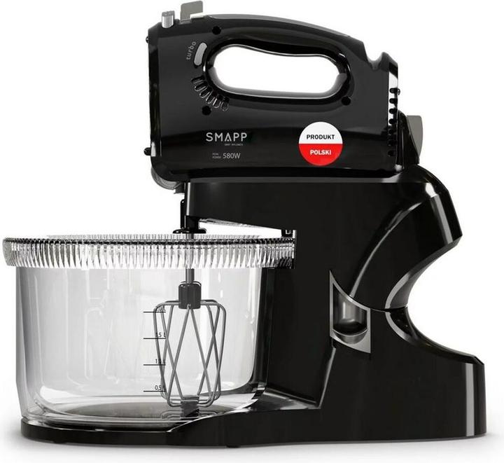 Image du produit Smapp Mixeur à main Mixeur avec bol 451.8 2 bols noir (580 W)