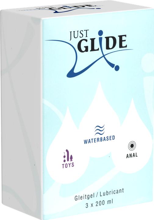 Actual product image Just Glide Lubricating gel set (200 ml)