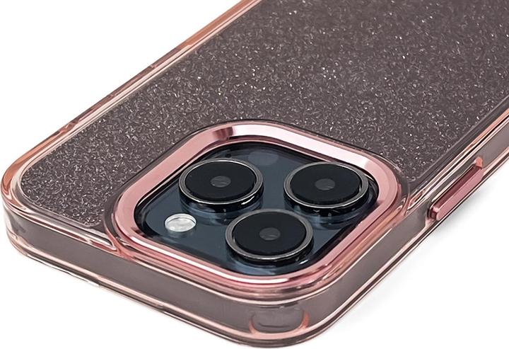 Actual product image Hurtel Glitter Case für Samsung Galaxy S25 Edge - Rosa (Samsung Galaxy S25 Edge)