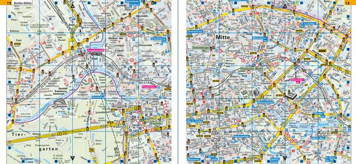 Actual product image Autofahreratlas Berlin 1:14.000