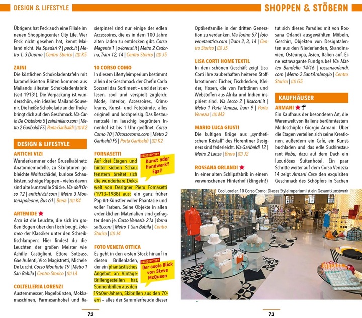 Produktbild Reiseführer Mailand, Lombardei (Deutsch, Bettina Dürr, 2020)