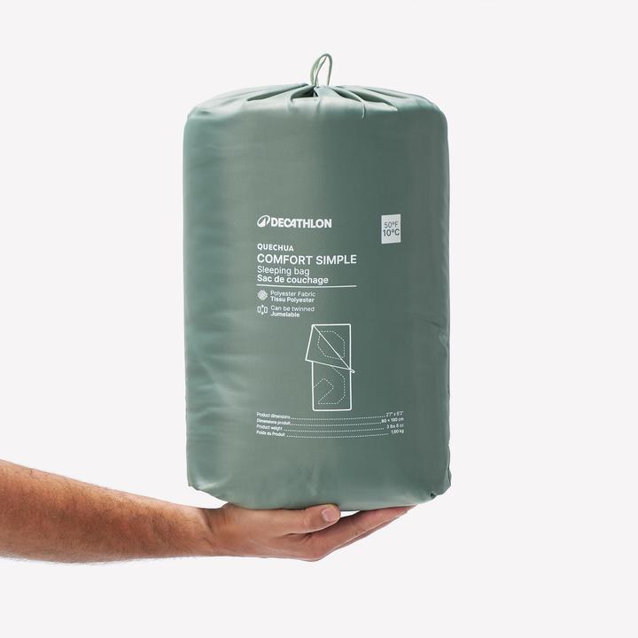 Produktbild Quechua Schlafsack Camping Komfort 10°C (190 cm)