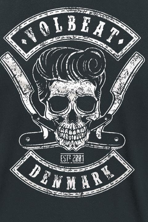 Produktbild Volbeat Denmark Skull (M)