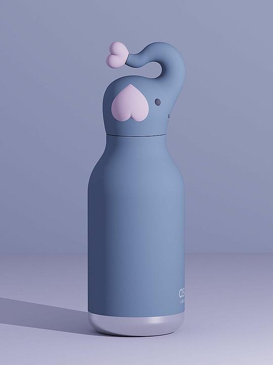Actual product image Asobu Trinkflasche Bestie Tolani the Elephant (0.46 l)
