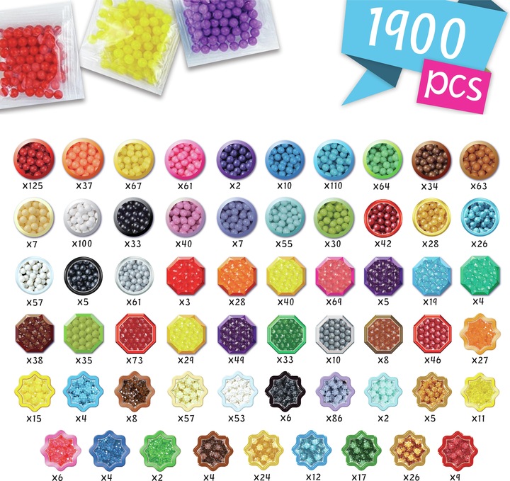 Productafbeelding Epoch AQUABEADS Vier carports Aquabeads 35072 50720