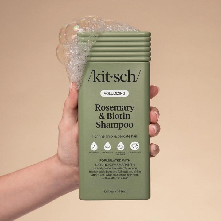 Immagine prodotto Kitsch Shampoo mit Rosmarin und Biotin (Shampoo per pidocchi, 355 ml)