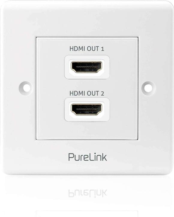 Purelink PureInstall HDMI Wanddose 2-Fach
