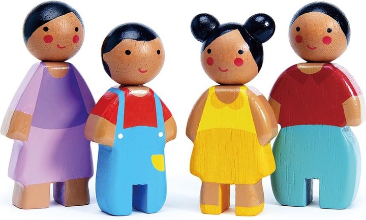 Tender Leaf Toys Famiglia di bambole soleggiate