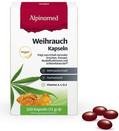Image du produit Alpinamed Weihrauch (100 pcs, Capsules, 71 g)