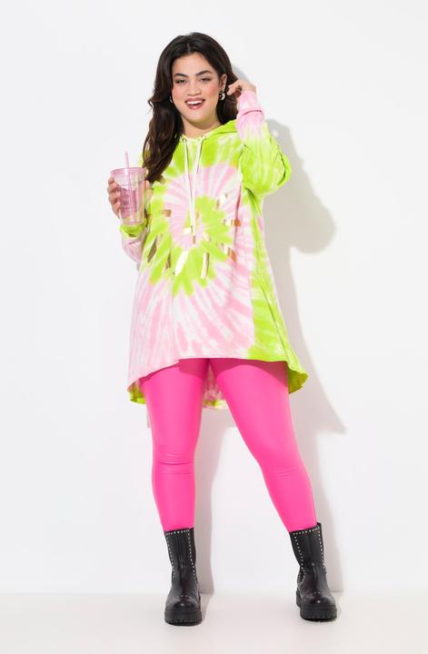 Produktbild Angel of Style Hoodie, A-Linie, Batikdruck, gerundeter Saum (56)