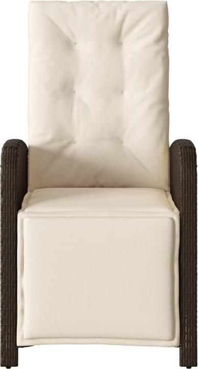 Produktbild vidaXL Gartensessel mit Fussteil 2 Stk. Verstellbar